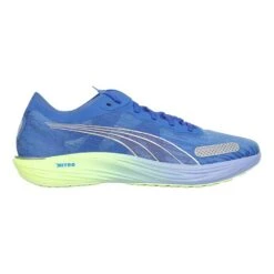Outlet EasyRoam Footwear Store 3 Men's Liberate Nitro 2 Running Shoe - Royal Sapphire/PUMA Silver/Fizzy Lime - Regular (D)