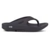 OOfos Unisex OOriginal Sandal - Black- Regular (D)