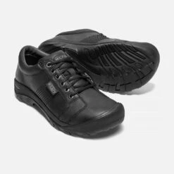 Keen Men's Austin Casual Shoes - Black- Regular (D) -Outlet EasyRoam Footwear Store 1002990 PPS PDP