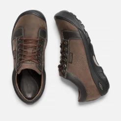 Keen Men's Austin Casual Shoes - Chocolate Brown- Regular (D) -Outlet EasyRoam Footwear Store 1007722 PLD PDP