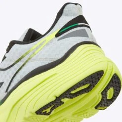 Diadora Men's Nucleo Running Shoe - Silver/Black/Yellow Fl DD - Regular (D) -Outlet EasyRoam Footwear Store 101 2 2ee13548 a879 4f70 bc12 7b7ff248d305