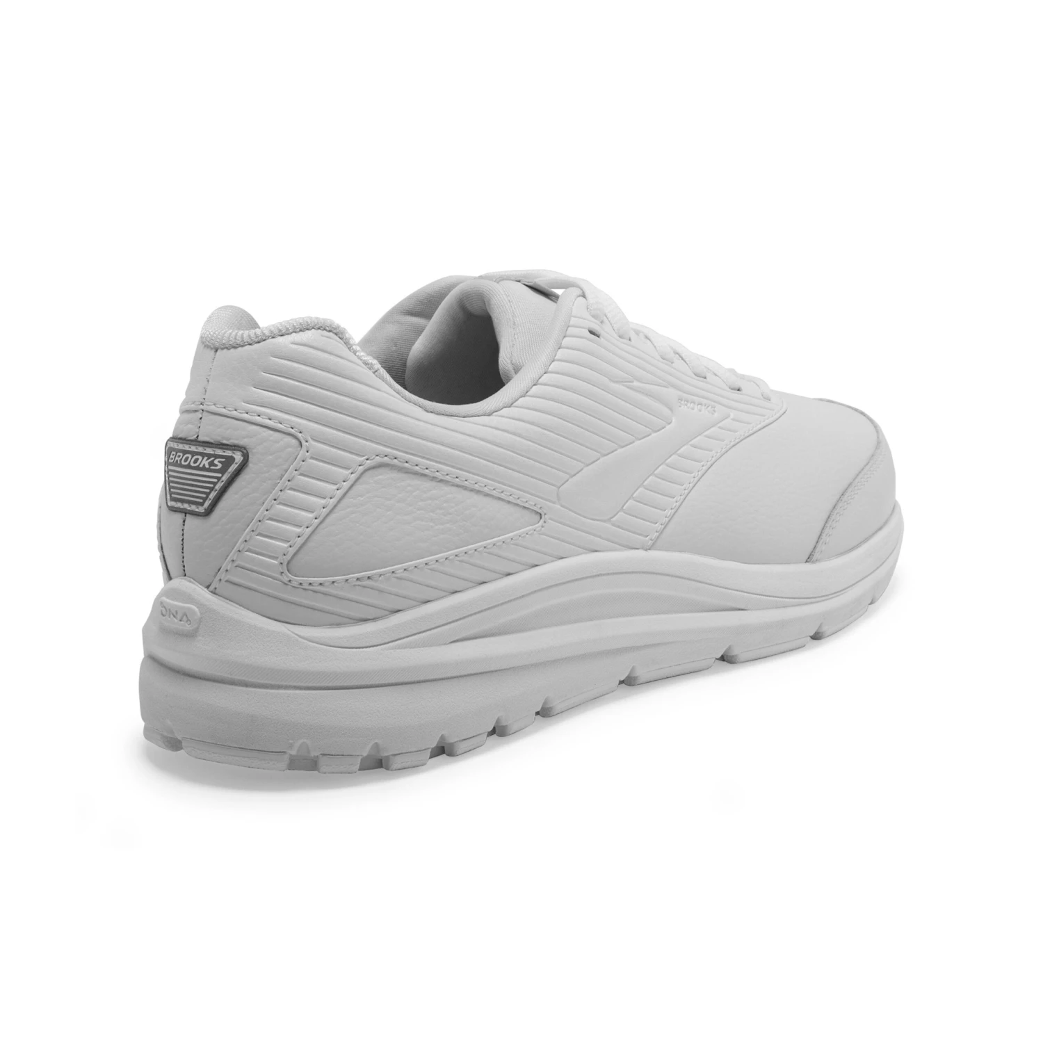 BROOKS Men's Addiction Walker 2 Walking Shoe- White/White-Narrow (B) 4 BROOKS Men's Addiction Walker 2 Walking Shoe- White/White-Narrow (B) - Image 4