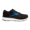 BROOKS Men's Dyad 11 Running Shoe - Black/Ebony/Blue- Extra Wide (4E)
