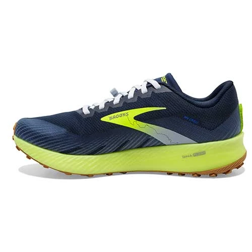 BROOKS Men's Catamount Trail Running Shoe - Titan/Peacoat/Nightlife - Regular (D) 3 BROOKS Men's Catamount Trail Running Shoe - Titan/Peacoat/Nightlife - Regular (D) - Image 3