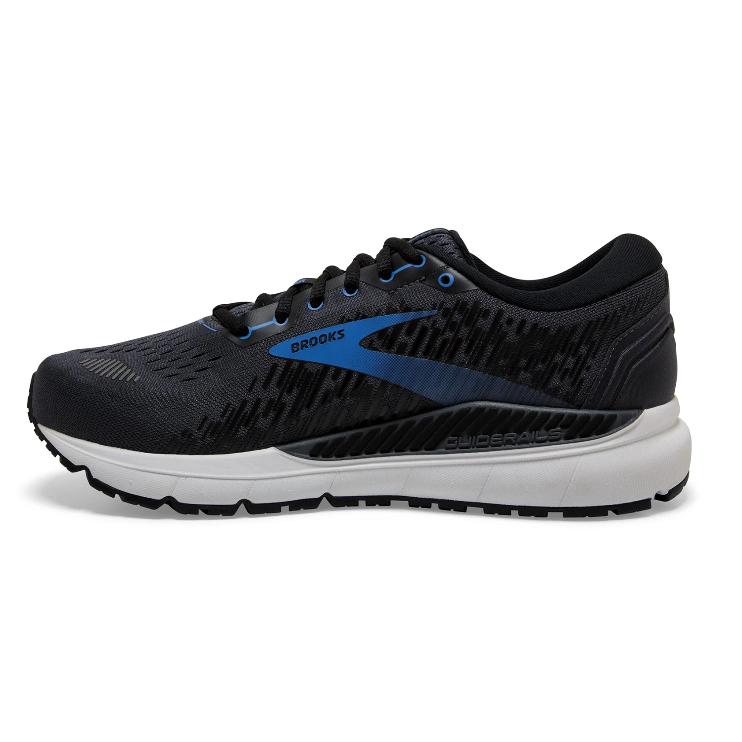 BROOKS Men's Addiction GTS 15 Running Shoe - India Ink/Black/Blue - Wide (2E) 2 BROOKS Men's Addiction GTS 15 Running Shoe - India Ink/Black/Blue - Wide (2E) - Image 2