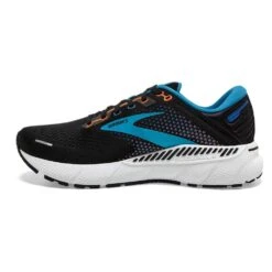 BROOKS Men's Adrenaline GTS 22 Running Shoe - Black/Blue/Orange- Regular (D) -Outlet EasyRoam Footwear Store 110366 034 m adrenaline gts 22 mens cushion running shoe