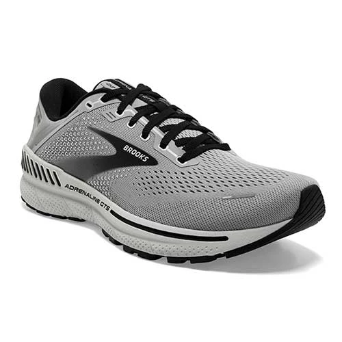 BROOKS Men's Adrenaline GTS 22 Running Shoe - Alloy/Grey/Black - Regular (D) 5 BROOKS Men's Adrenaline GTS 22 Running Shoe - Alloy/Grey/Black - Regular (D) - Image 5