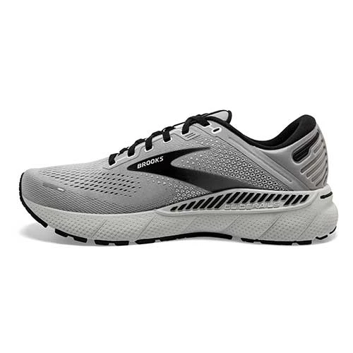 BROOKS Men's Adrenaline GTS 22 Running Shoe - Alloy/Grey/Black - Regular (D) 2 BROOKS Men's Adrenaline GTS 22 Running Shoe - Alloy/Grey/Black - Regular (D) - Image 2
