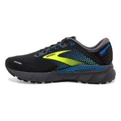 BROOKS Men's Adrenaline GTS 22 Running Shoe- Black/Blue/Nightlife- Regular (D) -Outlet EasyRoam Footwear Store 110366 069 M Adrenaline GTS 22