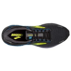 BROOKS Men's Adrenaline GTS 22 Running Shoe- Black/Blue/Nightlife- Regular (D) -Outlet EasyRoam Footwear Store 110366 069 O Adrenaline GTS 22