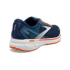 BROOKS Men's Ghost 14 Running Shoe - Titan/Teal/Flame — Regular (D) -Outlet EasyRoam Footwear Store 110369 488 H Ghost 14
