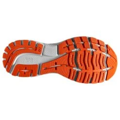 BROOKS Men's Ghost 14 Running Shoe - Titan/Teal/Flame — Regular (D) -Outlet EasyRoam Footwear Store 110369 488 S Ghost 14