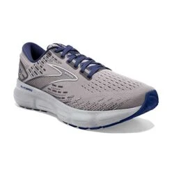 BROOKS Men's Glycerin 20 Running Shoe - Alloy/Grey/Blue Depths - Regular (D) -Outlet EasyRoam Footwear Store 110382 070 A Glycerin 20