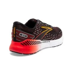 BROOKS Men's Glycerin GTS 20 Running Shoe- Black/Blackened Pearl/Fiery Re- Regular (D) -Outlet EasyRoam Footwear Store 110383 090 H Glycerin GTS 20 1