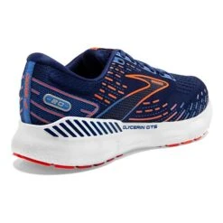 BROOKS Men's Glycerin GTS 20 Running Shoe - Blue Depths/Palace Blue/Orange - Wide (2E) 9 BROOKS Men's Glycerin GTS 20 Running Shoe - Blue Depths/Palace Blue/Orange - Wide (2E) -Outlet EasyRoam Footwear Store 110383 444 H Glycerin GTS 20
