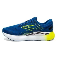 BROOKS Men's Glycerin GTS 20 Running Shoe- Blue/Nightlife/White- Regular (D) -Outlet EasyRoam Footwear Store 110383 482 M Glycerin GTS 20