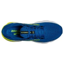 BROOKS Men's Glycerin GTS 20 Running Shoe- Blue/Nightlife/White- Regular (D) -Outlet EasyRoam Footwear Store 110383 482 O Glycerin GTS 20