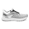 BROOKS Men's Glycerin StealthFit 20 Running Shoe - White/Grey/Black - Regular (D)