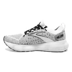 BROOKS Men's Glycerin StealthFit 20 Running Shoe - White/Grey/Black - Regular (D) -Outlet EasyRoam Footwear Store 110384 135 M Glycerin StealthFit 20