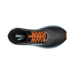 BROOKS Men's Hyperion Max Running Shoe- Black/Grey/Orange Clown Fish - Regular (D) -Outlet EasyRoam Footwear Store 110390 019 O Hyperion Max