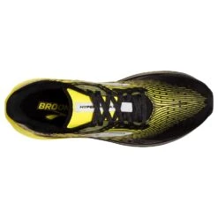 BROOKS Men's Hyperion Max Running Shoe- Black/Blazing Yellow/White- Regular (D) -Outlet EasyRoam Footwear Store 110390 078 O Hyperion Max
