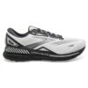 BROOKS Men's Adrenaline GTS 23 Running Shoe - Oyster/Ebony/Alloy- Wide (2E)