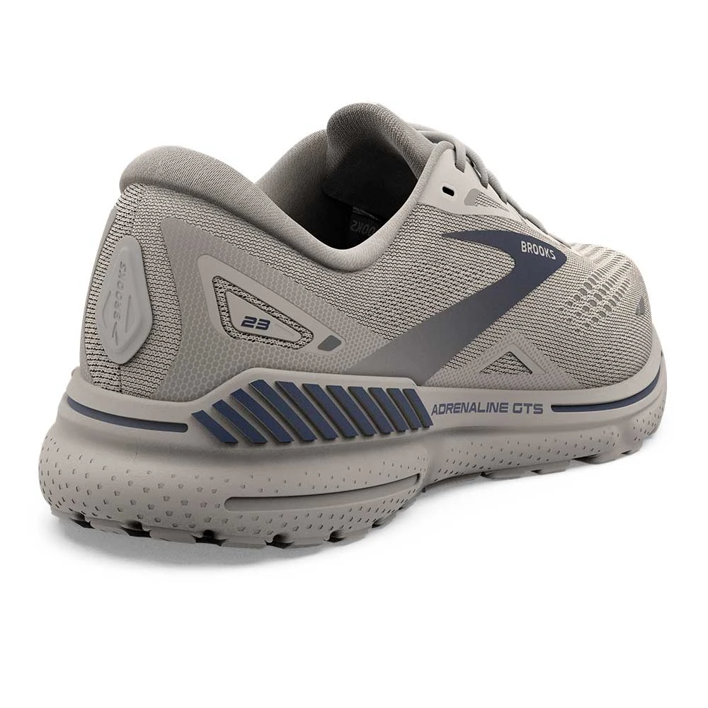 BROOKS Adrenaline GTS 23 (D) - Crystal Grey/Surkthe Web/Grey 4 BROOKS Adrenaline GTS 23 (D) - Crystal Grey/Surkthe Web/Grey - Image 4