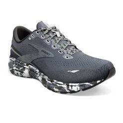 BROOKS Men's Ghost 15 Running Shoe - Ebony/Black/Oyster - Regular (D) -Outlet EasyRoam Footwear Store 110393 004 A Ghost 15