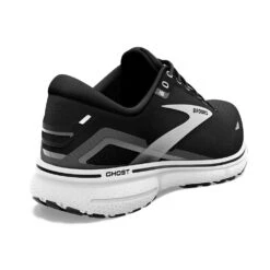 BROOKS Men's Ghost 15 Running Shoe- Black/Blackened Pearl/White- Regular (D) -Outlet EasyRoam Footwear Store 110393 012 H Ghost 15