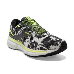 BROOKS Men's Ghost 15 Camo Running Shoe - Black/Ebony/Nightlife - Regular (D) -Outlet EasyRoam Footwear Store 110393 029 A Ghost 15