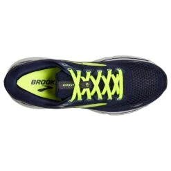 BROOKS Men's Ghost 15 Running Shoe - Peacoat/Nightlife/Grey -Outlet EasyRoam Footwear Store 110393 429 O Ghost 15