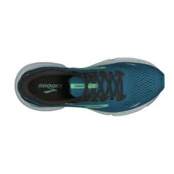 BROOKS Men's Ghost 15 Running Shoe - Moroccan Blue/Black/Spring Bud - Regular (D) -Outlet EasyRoam Footwear Store 110393 462 O Ghost 15