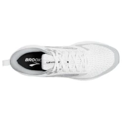 BROOKS Men's Levitate 6 Running Shoe - Bright White/Oyster Mushroom- Regular (D) -Outlet EasyRoam Footwear Store 110395 126 O Levitate 6