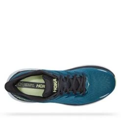 Hoka Men's Clifton 8 Running Shoe - Blue Coral/Butterfly— Regular (D) -Outlet EasyRoam Footwear Store 1119393 BCBT 5