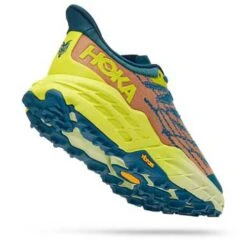 Hoka Men's Speedgoat 5 Trail Shoes - Blue Coral/Evening Primrose - Regular (D) -Outlet EasyRoam Footwear Store 1123157 BCEP 3