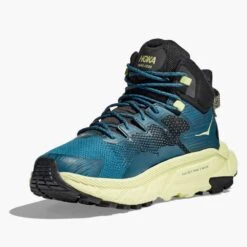 Hoka Men's Trail Code GTX Hiking Boot- Blue Graphite/Blue Coral -Outlet EasyRoam Footwear Store 1123165 BGBCR 3