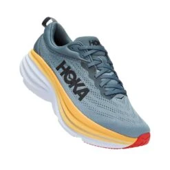 Hoka Men's Bondi 8 Running Shoe- Goblin Blue/Mountain Spring- Extra Wide (4E) -Outlet EasyRoam Footwear Store 1123202 GBMS 1 0aa8c579 b2f8 4d0b 8ef3 26fbfd5aec16