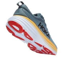 Hoka Men's Bondi 8 Running Shoes- Goblin Blue/Mountain Spring- Wide (2E) -Outlet EasyRoam Footwear Store 1123202 GBMS 3 a52bebd8 6544 45ef 9717 6e58a7a25a78