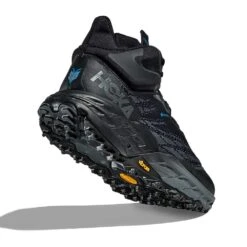 Hoka Men's Speedgoat 5 Mid GTX Running Shoe - Black/Black -Outlet EasyRoam Footwear Store 1127918 BBLC 4