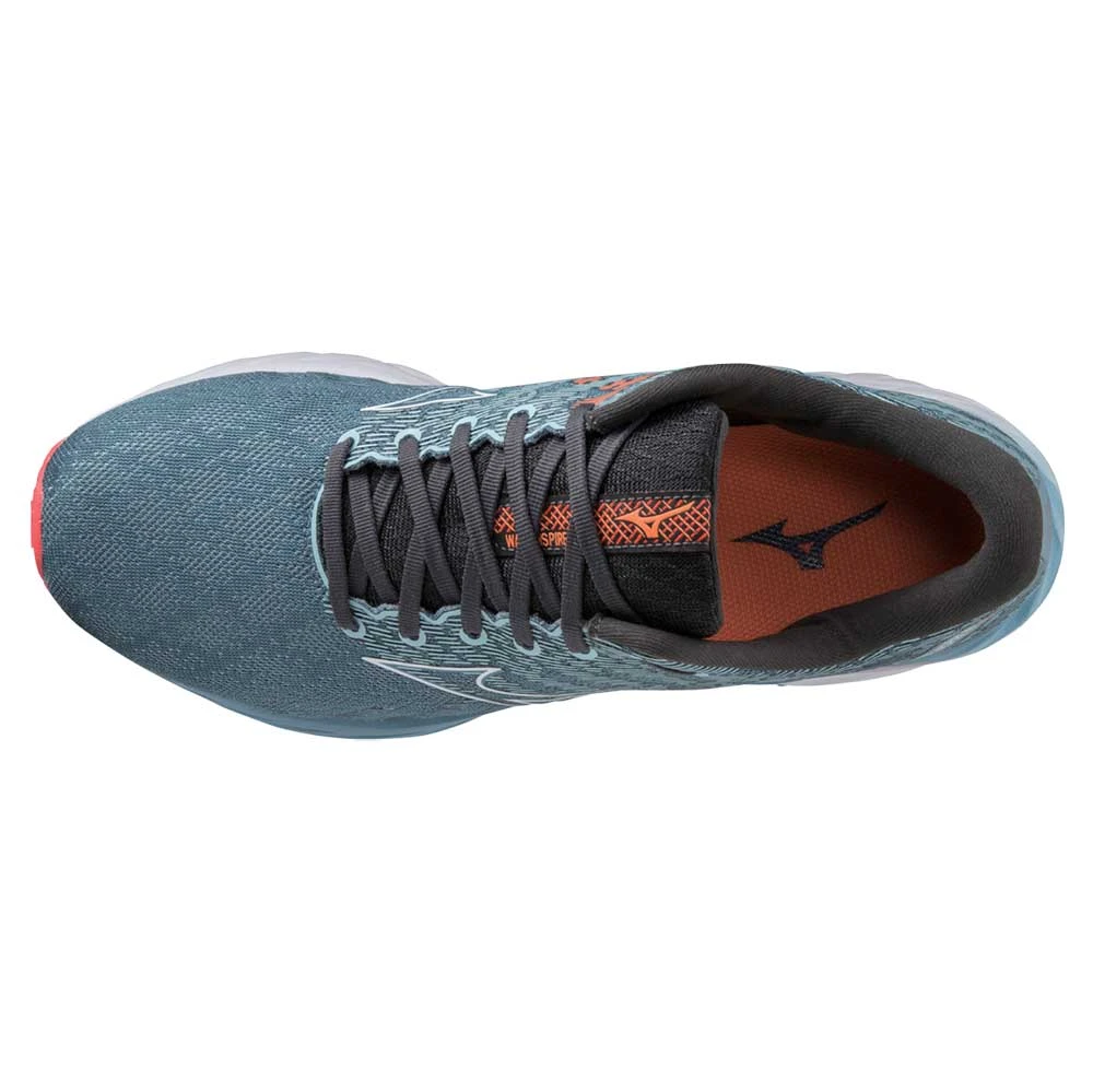 Mizuno Men's Wave Inspire 19 Running Shoe- Provincial Blue/White- Regular (D) 7 Mizuno Men's Wave Inspire 19 Running Shoe- Provincial Blue/White- Regular (D) - Image 7