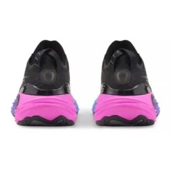 Men's Foreverrun Nitro Sunset Running Shoe - Puma Black/Luminous Blue/Electric Orchid- Regular (D) -Outlet EasyRoam Footwear Store 38000701 BlackBlue BCK