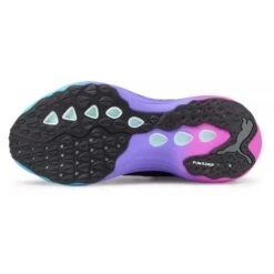 Men's Foreverrun Nitro Sunset Running Shoe - Puma Black/Luminous Blue/Electric Orchid- Regular (D) -Outlet EasyRoam Footwear Store 38000701 BlackBlue SOLE