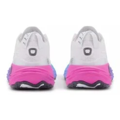 Puma Men's ForeverRun Nitro Sunset Running Shoe - White/Luminous Blue/Electric Orchid- Regular (D) -Outlet EasyRoam Footwear Store 38000702 WhiteBlue BCK