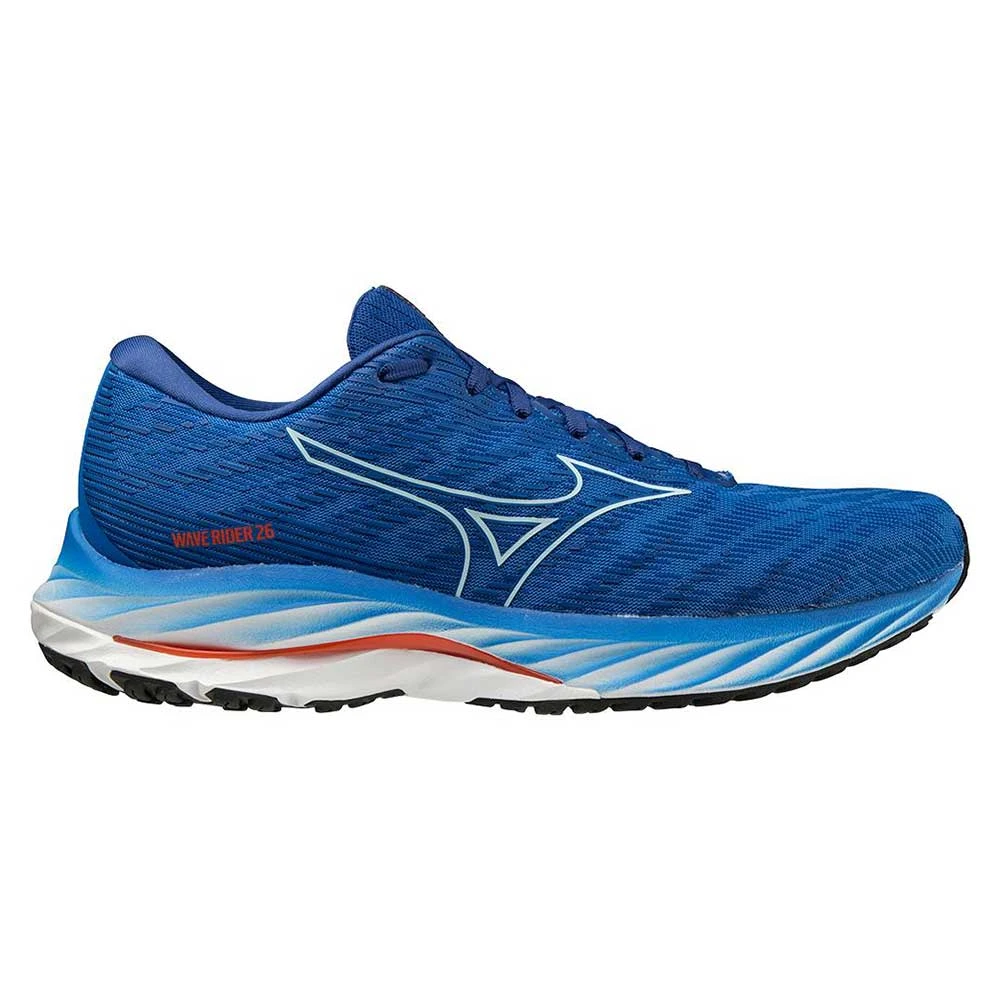 Mizuno Men's Wave Rider 26 Running Shoe- Super Sonic/IceWater- Regular (D) 1 Mizuno Men's Wave Rider 26 Running Shoe- Super Sonic/IceWater- Regular (D)