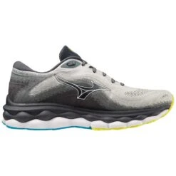 Outlet EasyRoam Footwear Store 11 Mizuno Men's Wave Sky 7 Running Shoe - Pearl Blue/White - Regular (D)