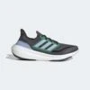 ADIDAS Men's Ultraboost Light Running Shoe- Carbon/Blue Dawn/Court Green- Regular (D)