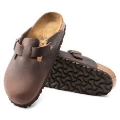 Birkenstock Boston Oiled Leather - Habana -Outlet EasyRoam Footwear Store 860133 sole