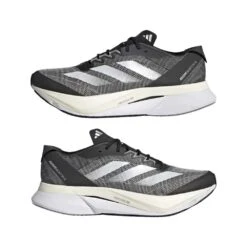 ADIDAS Men's Adizero Boston 12 Running Shoe - Core Black/FTWR White/Carbon - Regular (D) -Outlet EasyRoam Footwear Store ADIZERO BOSTON 12 M Black ID4234 09 standard
