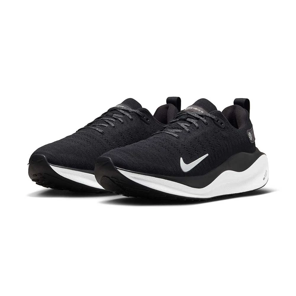 Men's Nike React Infinity Run Flyknit 4 Running Shoe - Black/White-Dark Grey- Regular (D) 2 Men's Nike React Infinity Run Flyknit 4 Running Shoe - Black/White-Dark Grey- Regular (D) - Image 2