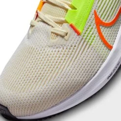 Nike Men's Air Zoom Pegasus 40 Running Shoe- White/Multi Color/Coconut - Regular (D) -Outlet EasyRoam Footwear Store AURORA DV3853 101 PHSYD001 2000